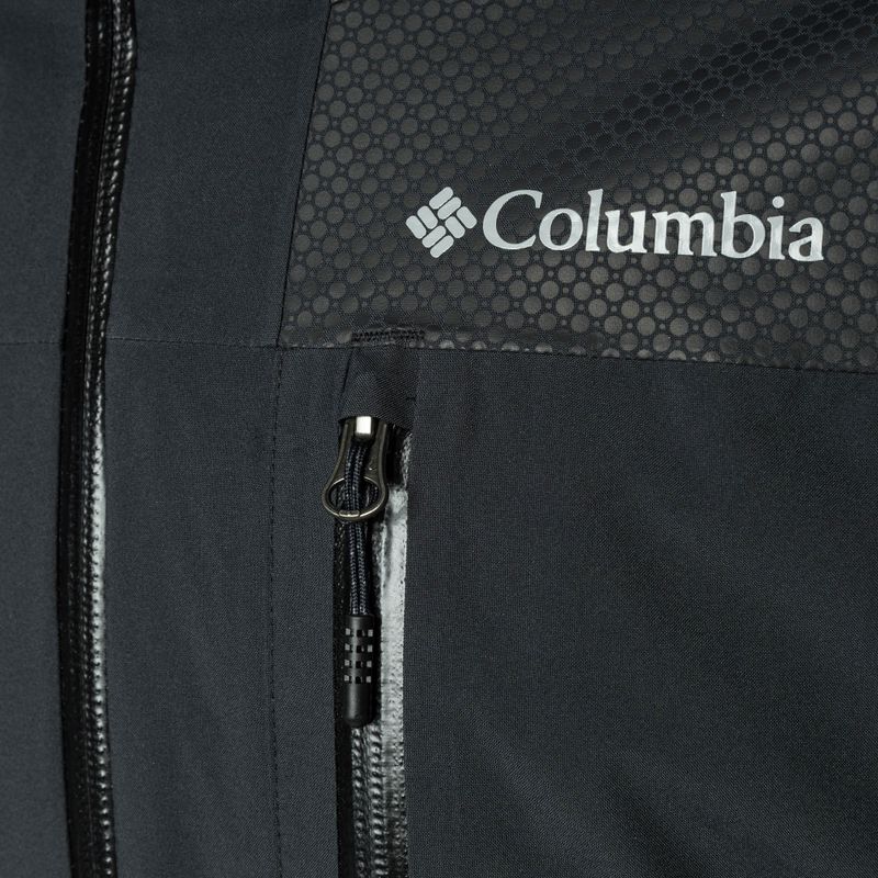 Pánská lyžařská bunda Columbia Snow Slab Black Dot černá 2008071 3