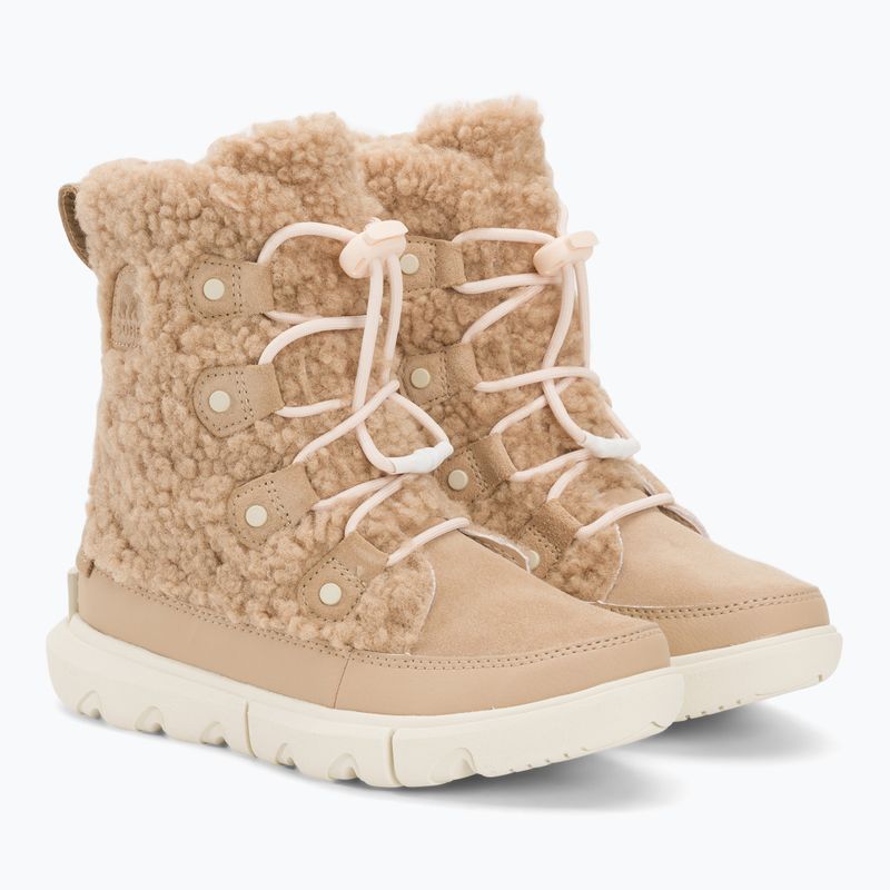 Juniorské sněhule Sorel Sorel Explorer Cozy canoe/chalk 4