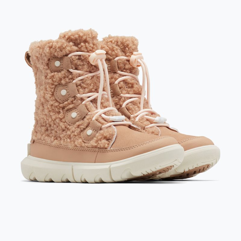 Juniorské sněhule Sorel Sorel Explorer Cozy canoe/chalk 9