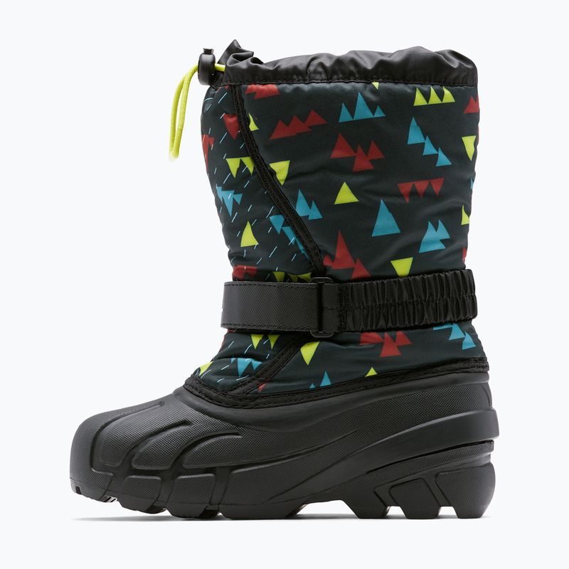 Dětské trekové boty Sorel Flurry Print Boys black/black 9