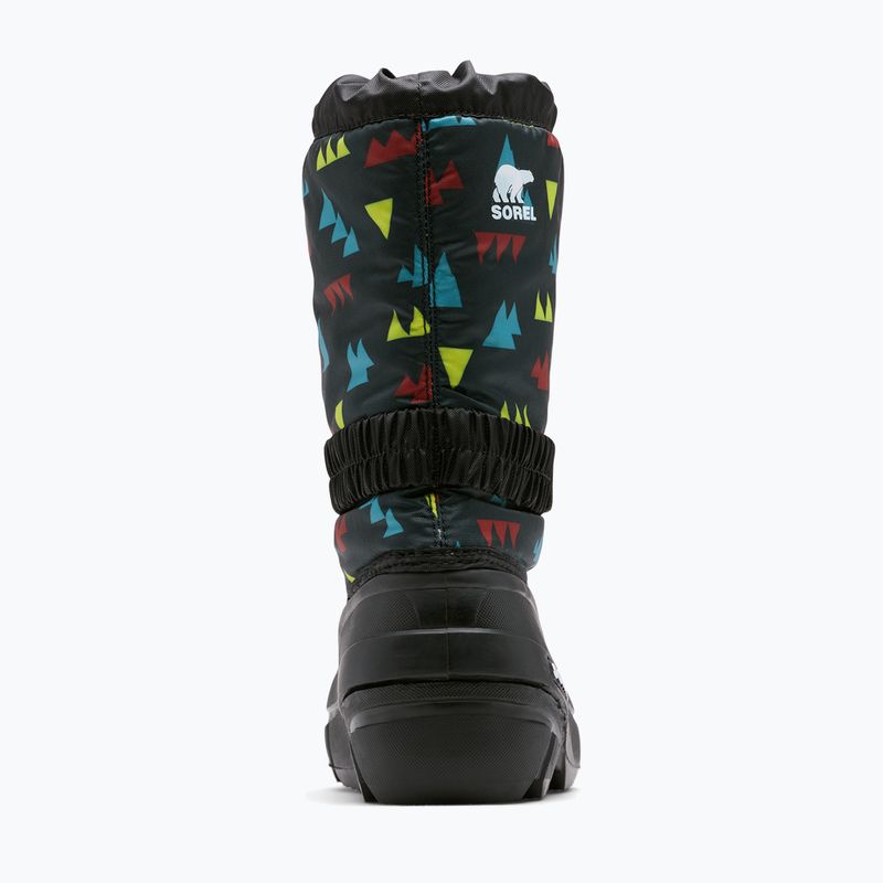 Dětské trekové boty Sorel Flurry Print Boys black/black 10