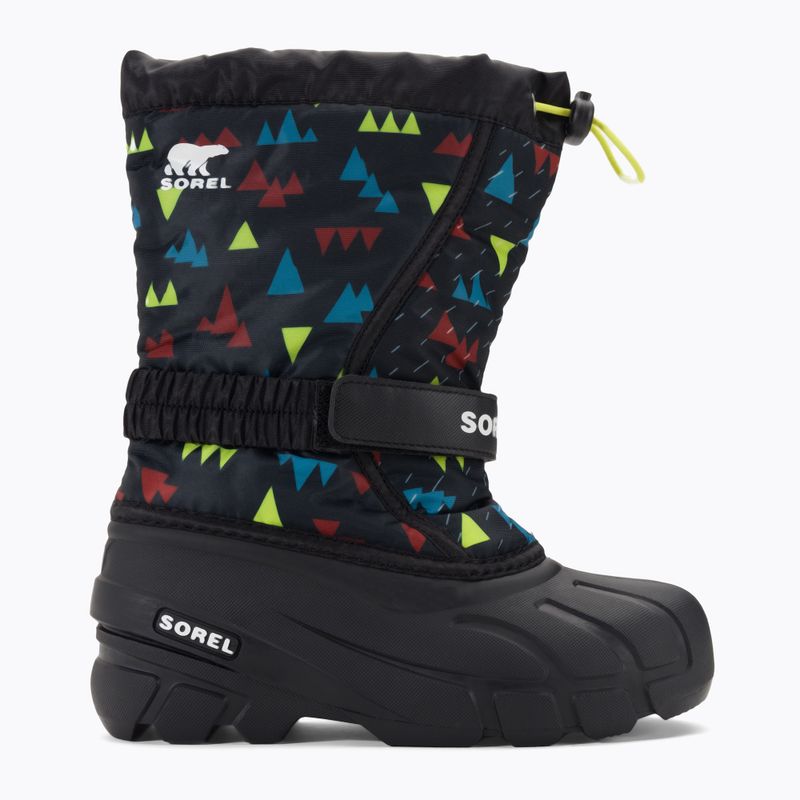 Dětské trekové boty Sorel Flurry Print Boys black/black 2