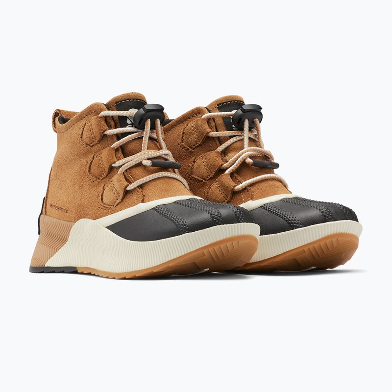 Juniorské sněhule Sorel Ona Classic Suede camel brown/sea salt 9