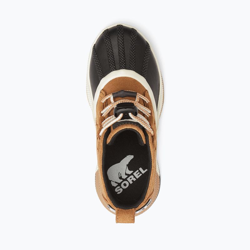 Juniorské sněhule Sorel Ona Classic Suede camel brown/sea salt 11