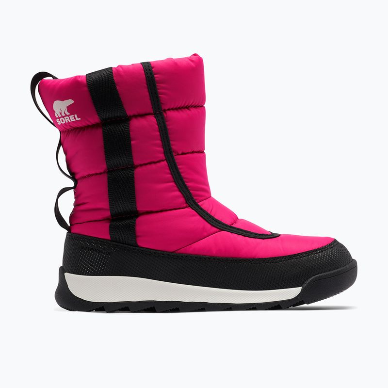 Sorel Outh Whitney II Puffy Mid dětské sněhule cactus pink/black 8