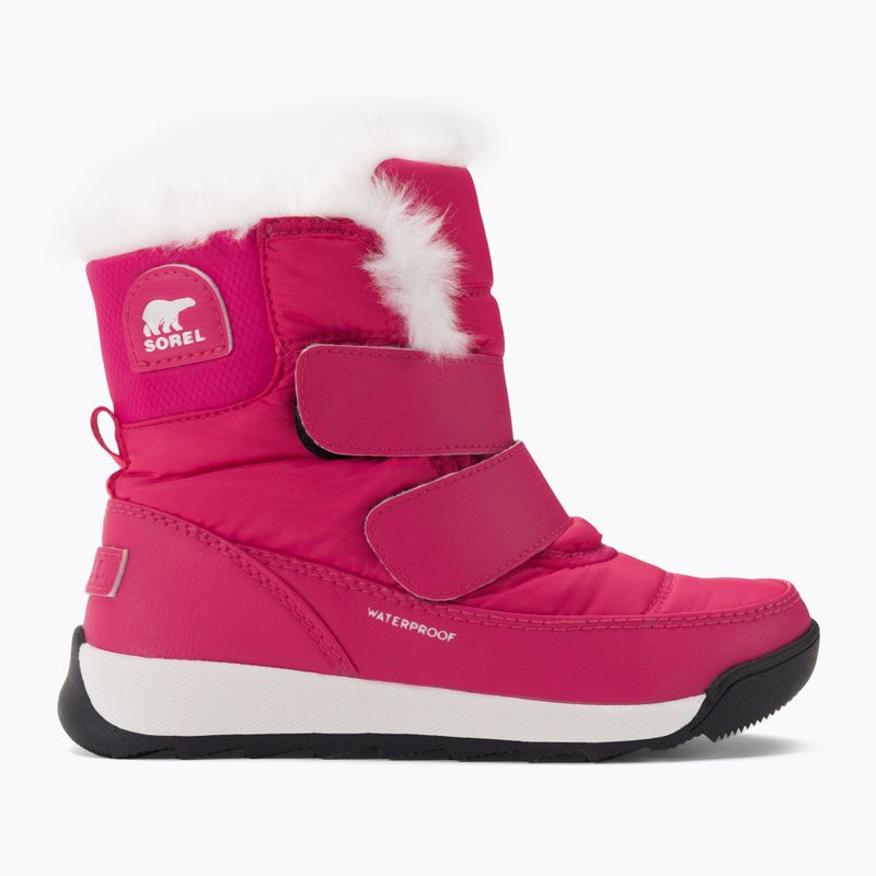 Dětské trekové boty Sorel Whitney II Strap Wp cactus pink/black 2