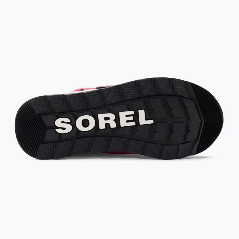 Dětské trekové boty Sorel Whitney II Strap Wp cactus pink/black 5