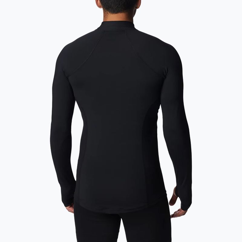Pánská termoakční mikina Columbia Midweight Stretch černá 2