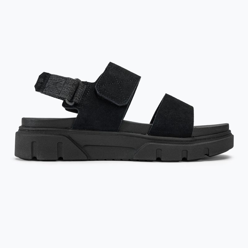 Dámské  sandály Timberland Greyfield 2 Strap black suede 2