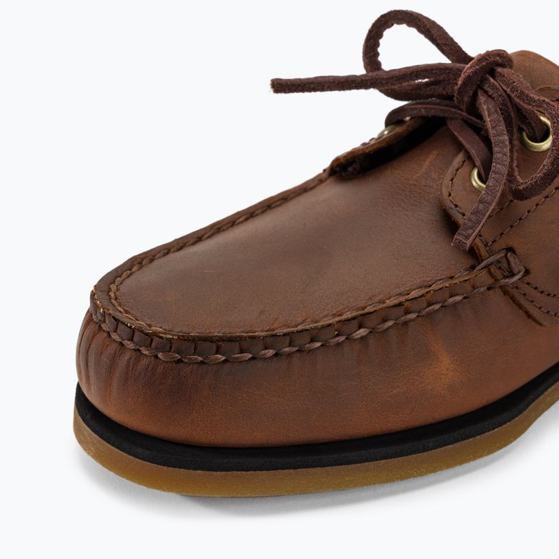 Pánské jachtařské boty  Timberland Classic Boat Shoe medium brown full grain 7