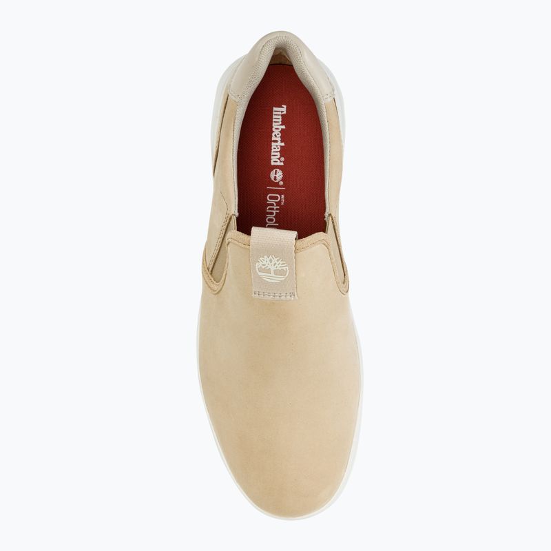 Pánské boty  Timberland Seneca Bay Slip On light beige nubuk 5