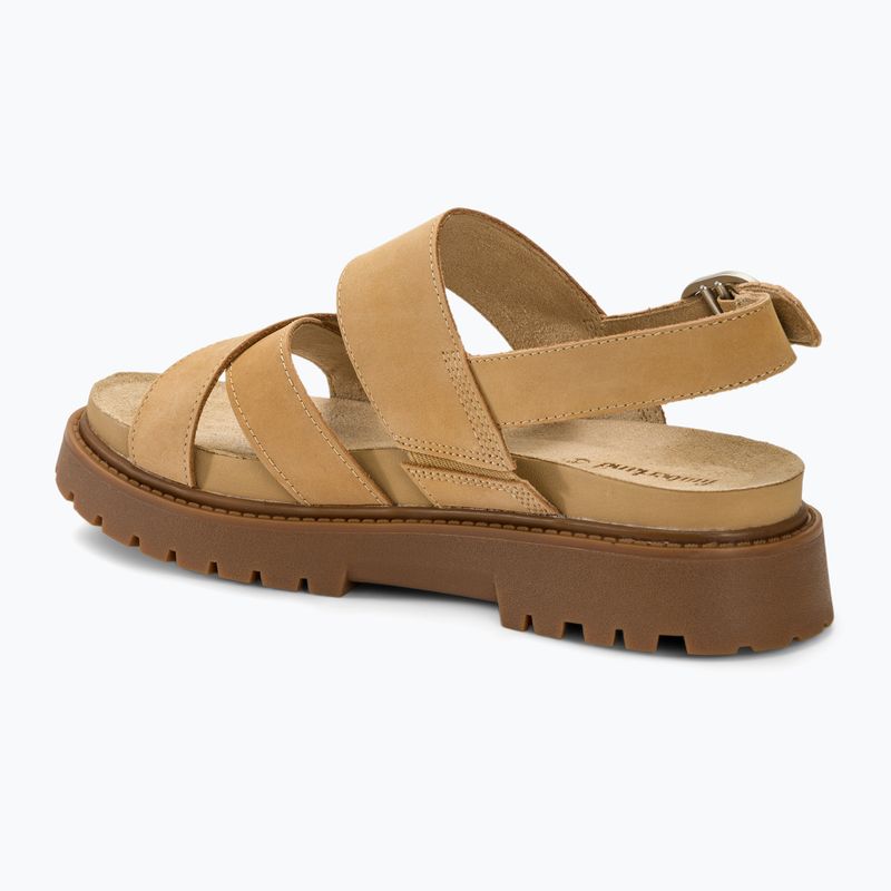Dámské sandály Timberland Clairemont Way medium beige nubuk 3
