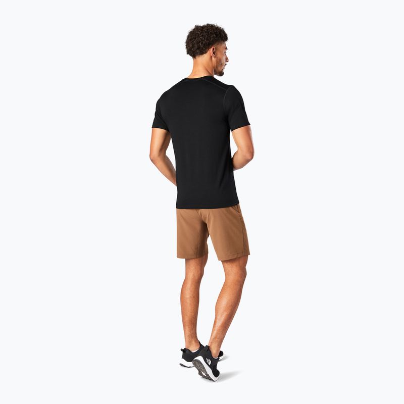 Pánské termo tričko Smartwool Merino 150 Baselayer Short Sleeve Boxed černé 00745-001-S 3