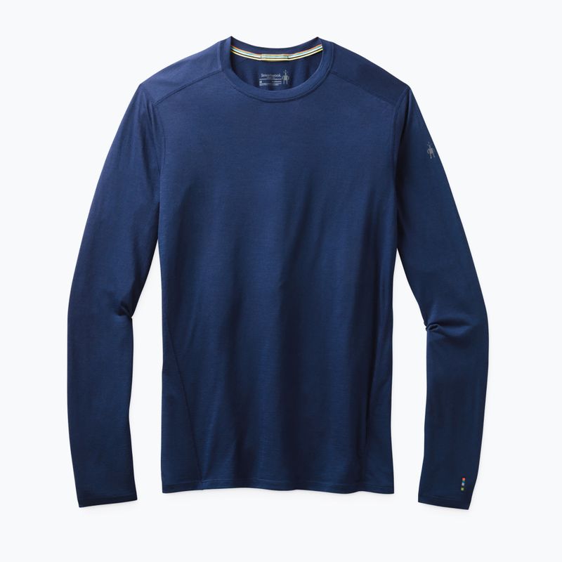 Pánské termo tričko Smartwool Merino 150 Baselayer Long Sleeve Boxed tmavě modré 00749-F84-S 4