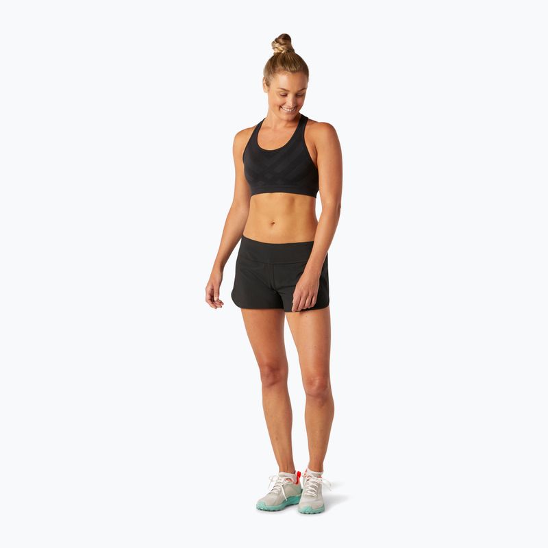 Termo podprsenka Smartwool Seamless Racerback Bra černá 00846 2