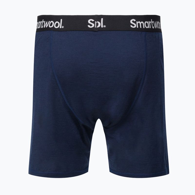 Pánské boxerky Smartwool Merino Boxer Brief Boxované termální boxerky tmavě modré 14011 2