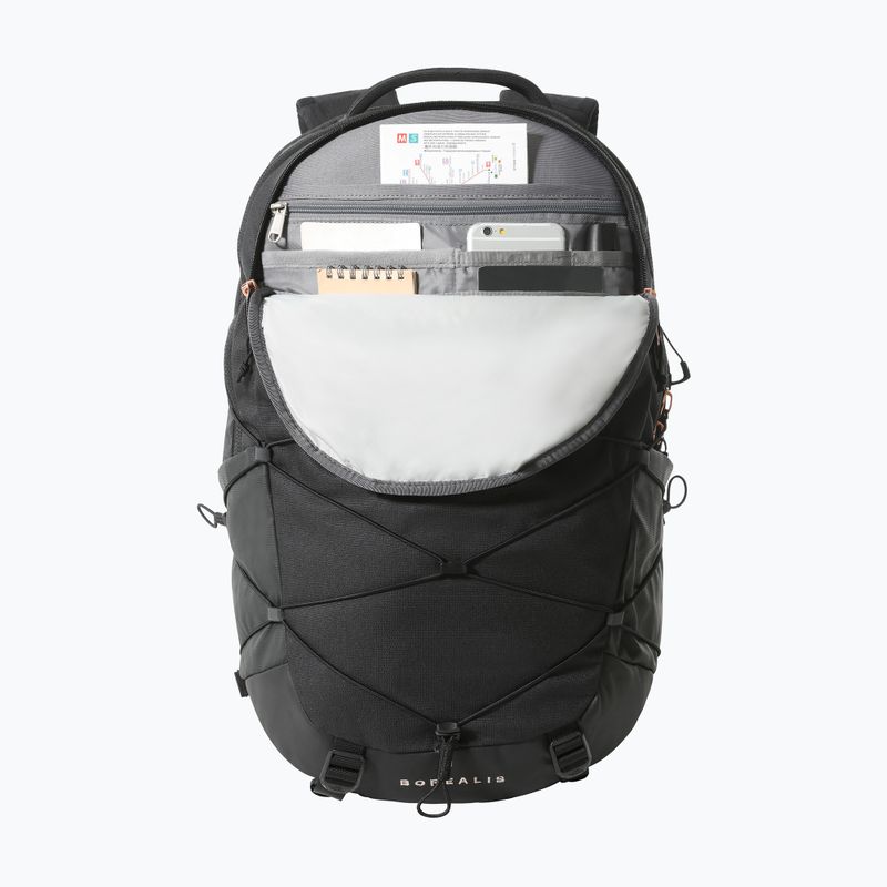 Dámský turistický batoh The North Face Borealis 27 l black heather/burnt coral metallic 5