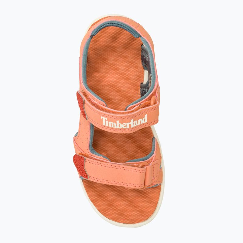 Dětské sandály Timberland Perkins Row 2 Strap light orange 5