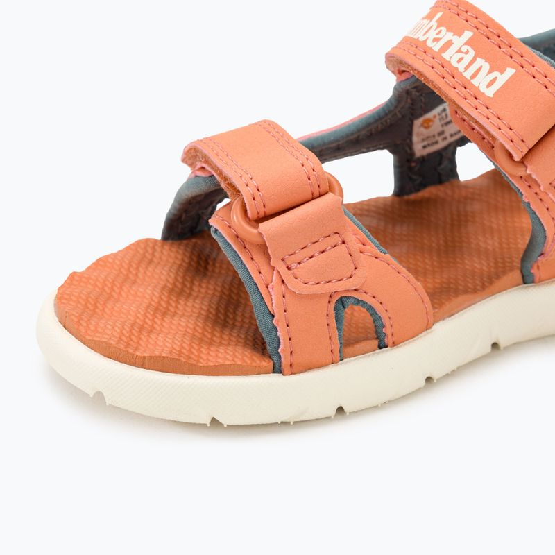 Dětské sandály Timberland Perkins Row 2 Strap light orange 7
