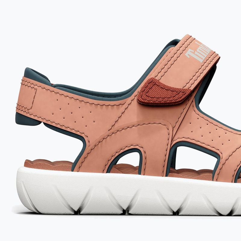 Dětské sandály Timberland Perkins Row 2 Strap light orange 14