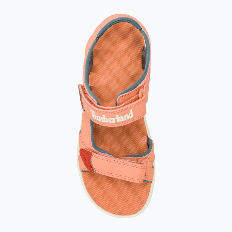 Juniorské sandály Timberland Perkins Row 2 Strap light orange 5