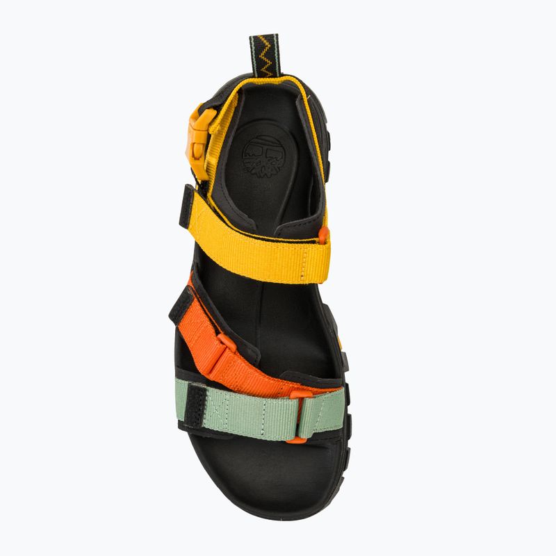 Pánské sandály Timberland Garrison Trail orange multi webbing 5