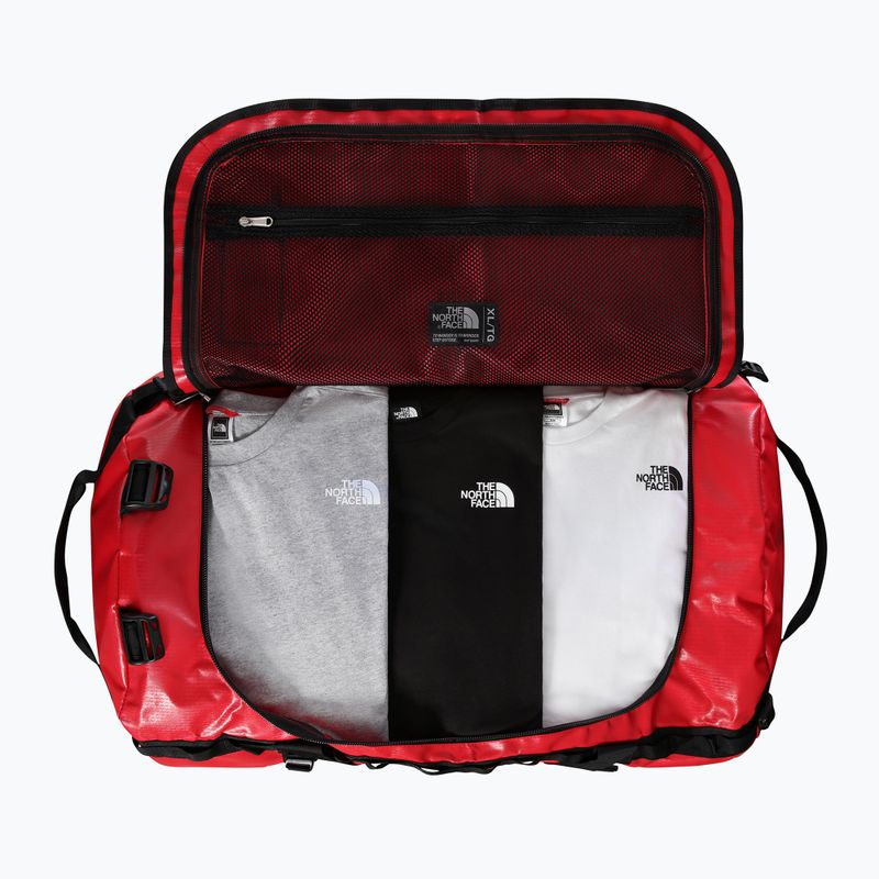 Cestovní taška The North Face Base Camp Duffel XL 132 l red/black 4