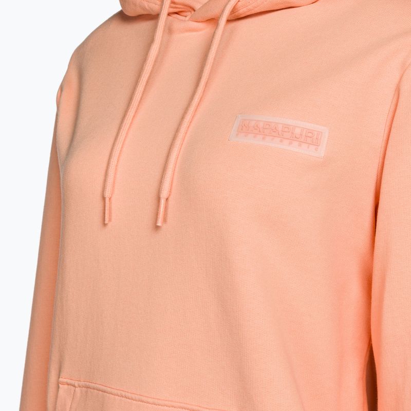 Dámská mikina Napapijri B-Iaato H pink salmon 7