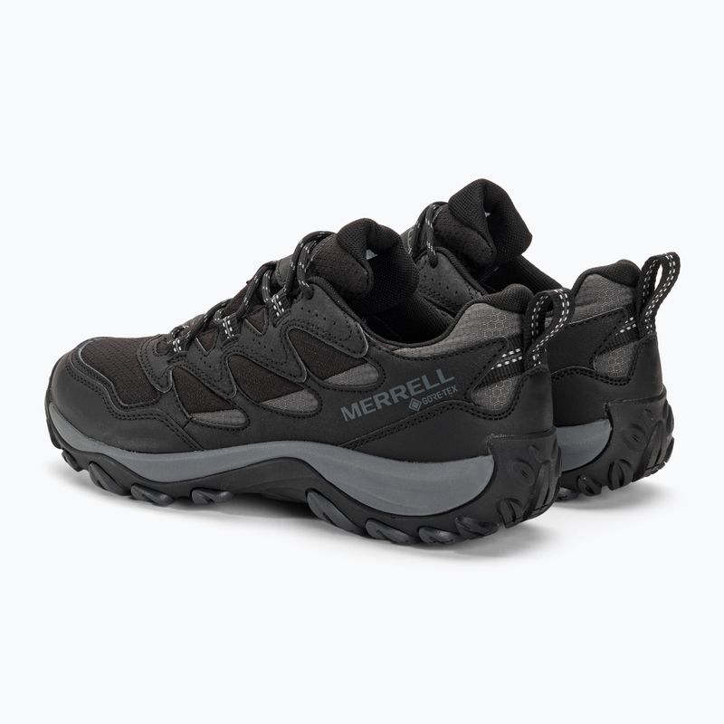 Pánské turistické boty Merrell West Rim Sport GTX black 3