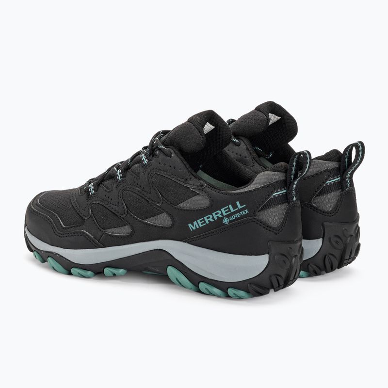 Dámské turistické boty Merrell West Rim Sport GTX black 3
