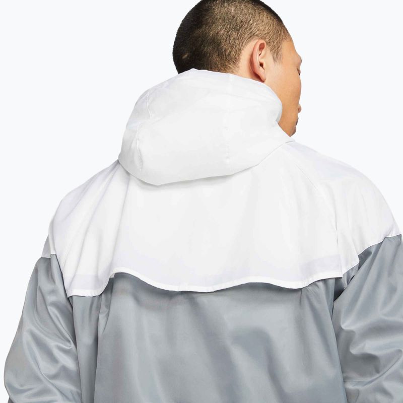 Pánská bunda Nike Sportswear Windrunner smoke grey/white/smoke grey/black 6