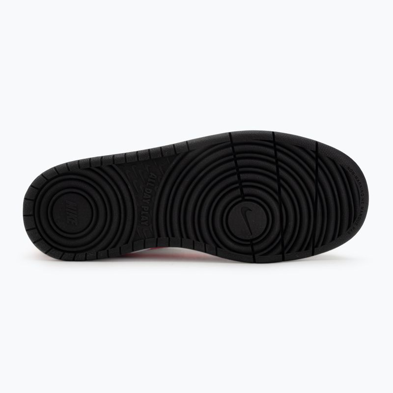 Dětské boty Nike Court Borough Mid 2 black/sunset pulse/white 4