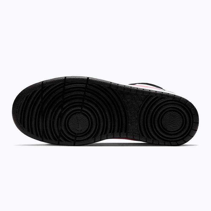 Dětské boty Nike Court Borough Mid 2 black/sunset pulse/white 9