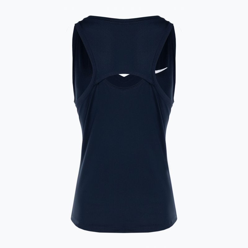 Dámské tenisové tílko Nike Court Dri-Fit Victory Tank obsidian/white/white 2
