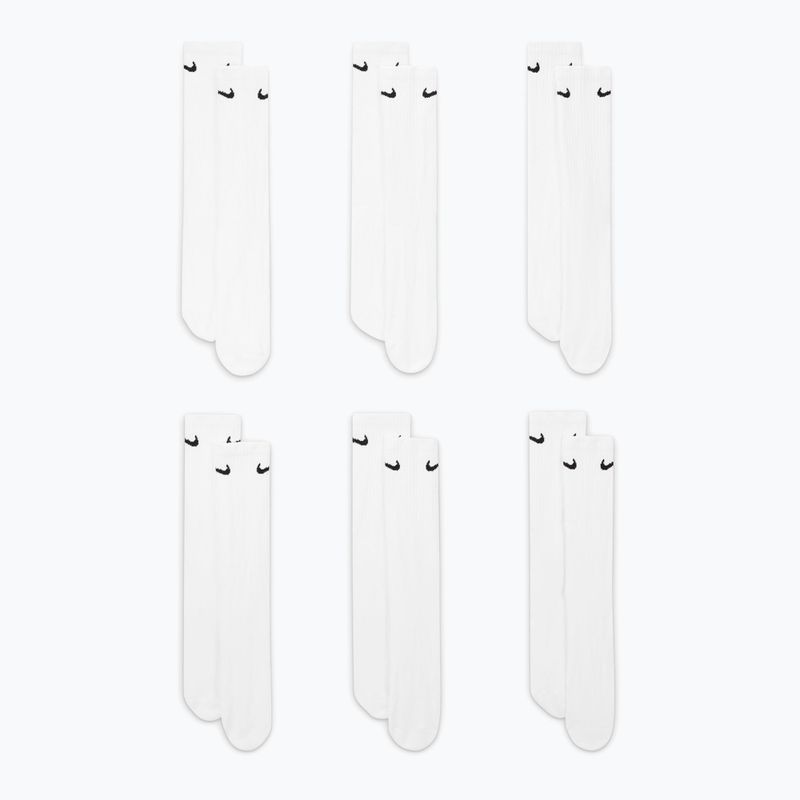 Ponožky Nike Everyday Cushioned 6 párů white/black 3