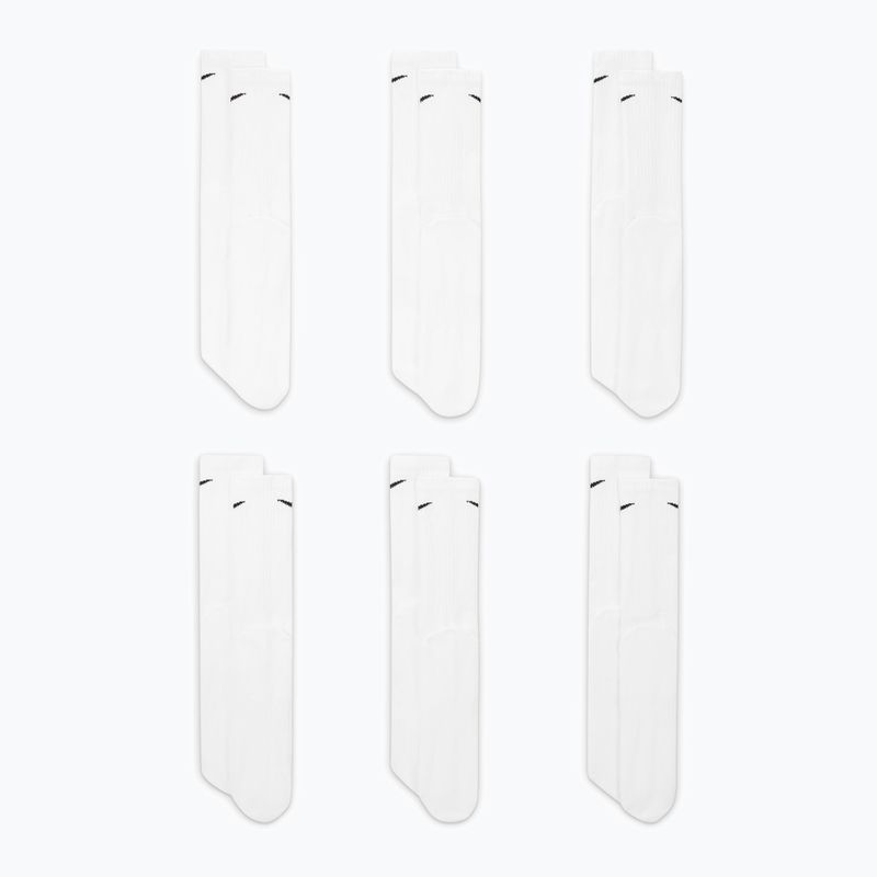Ponožky Nike Everyday Cushioned 6 párů white/black 4