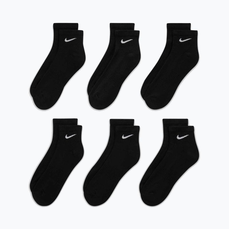 Ponožky Nike Everyday Cushioned 6 par black/white 3