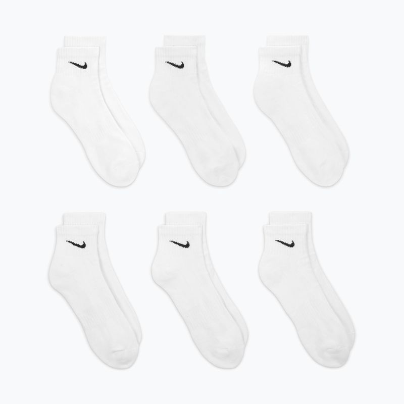 Ponožky Nike Everyday Cushioned 6 párů white/black 4