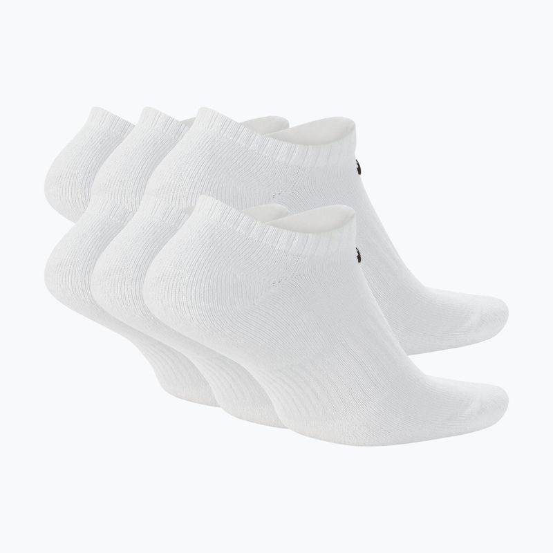 Ponožky Nike Everyday Cushioned No-Show 6 párů white/black 2