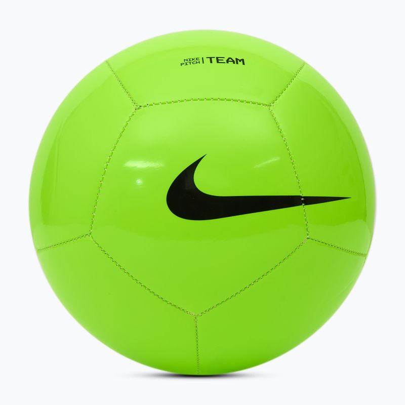 Fotbalový míč Nike Pitch Team velikost 4 electric green/black