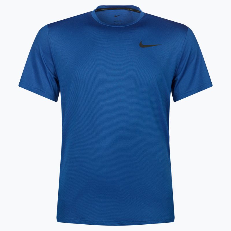 Pánské tréninkové tričko Nike Hyper Dry Top modré CZ1181-492