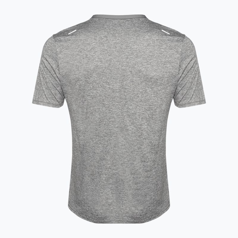 Pánské běžecké tričko Nike Dri-Fit Rise 365 smoke grey/heather 2