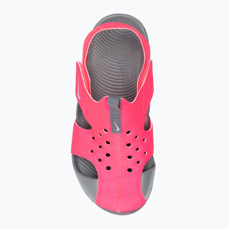 Dětské sandály Nike Sunray Protect 2 hyper pink/smoke grey/fuchsia glow 5