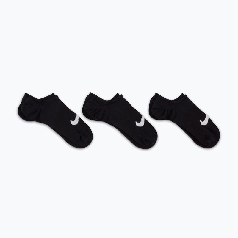 Dámské ponožky Nike Everyday Plus Lightweight Footie 3 páry black/white 7