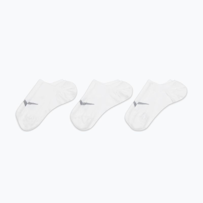 Dámské ponožky Nike Everyday Plus Lightweight Footie 3 páry white/wolf-grey 6