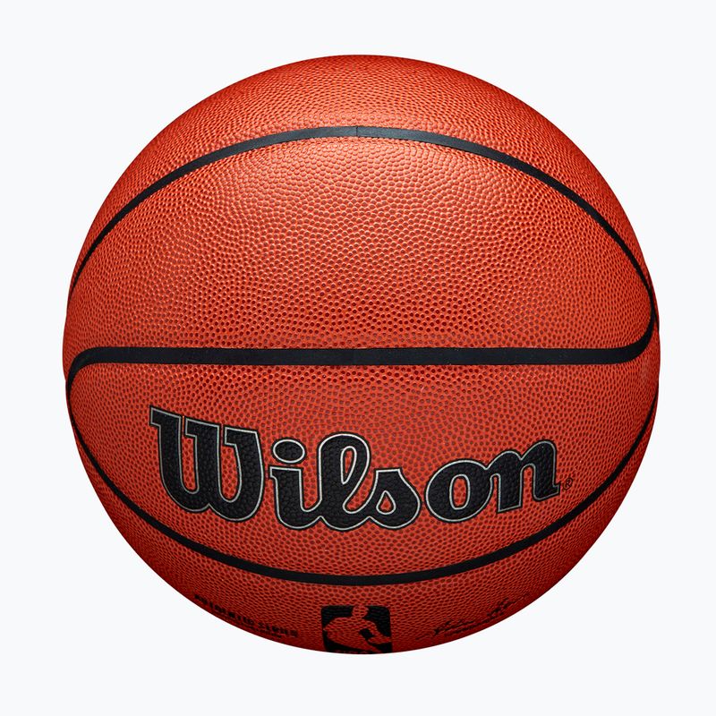 Basketbalový míč Wilson NBA basketbal Authentic Indoor Outdoor orange velikost 5 5