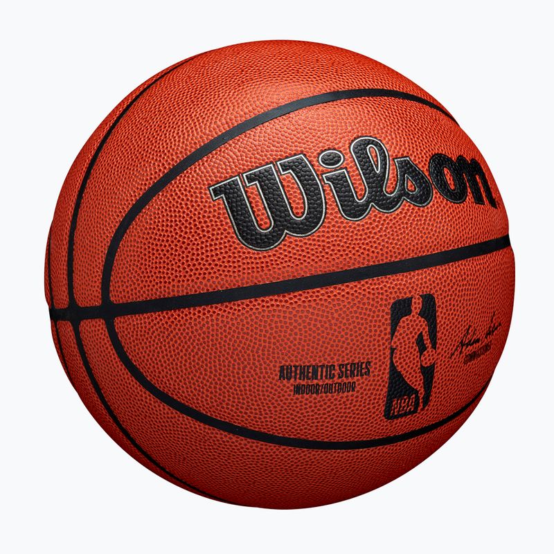 Basketbalový míč Wilson NBA basketbal Authentic Indoor Outdoor orange velikost 6 2