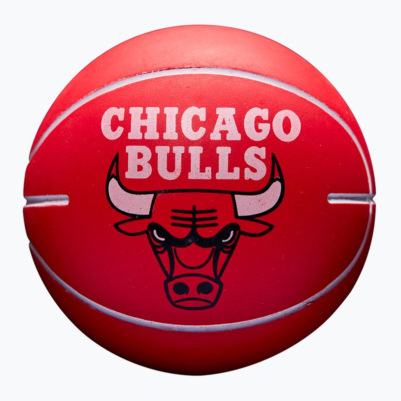 Míč Super Mini Wilson NBA Dribbler Chicago Bulls red