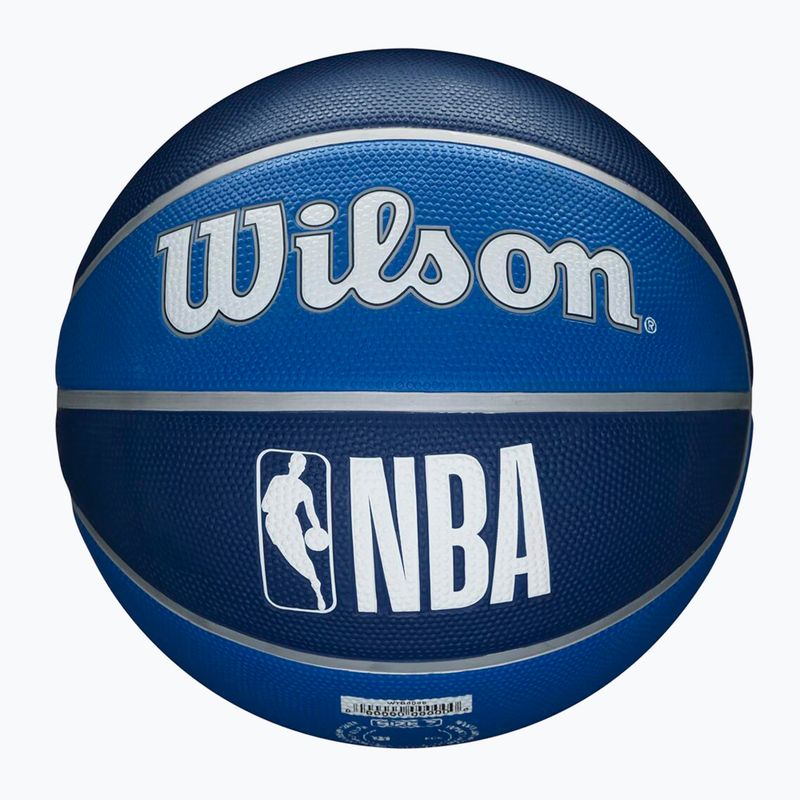 Wilson NBA Team Tribute Dallas Mavericks basketbalový míč modrý WTB1300XBDAL 3