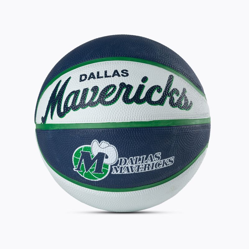 Mini basketbal Wilson NBA Team Retro Mini Dallas Mavericks navy blue WTB3200XBDAL